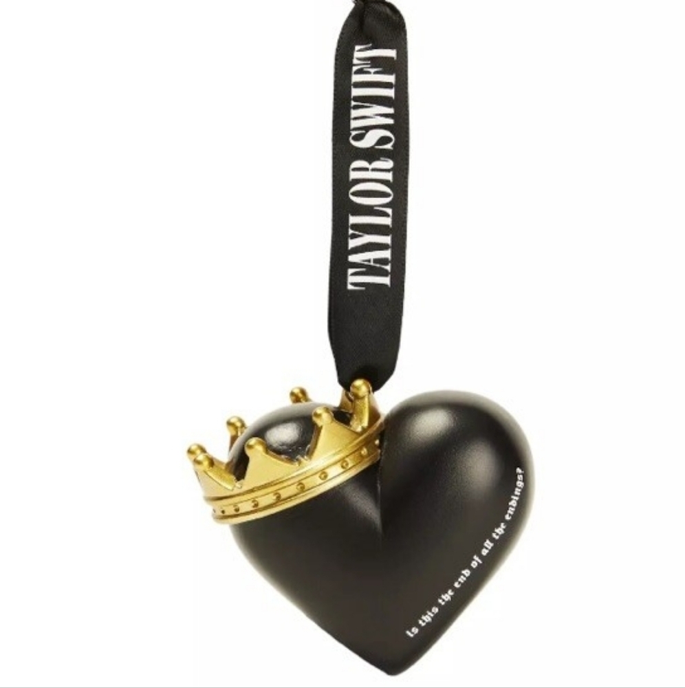 Taylor Swift Reputation "King of my Heart" Ornament NIB